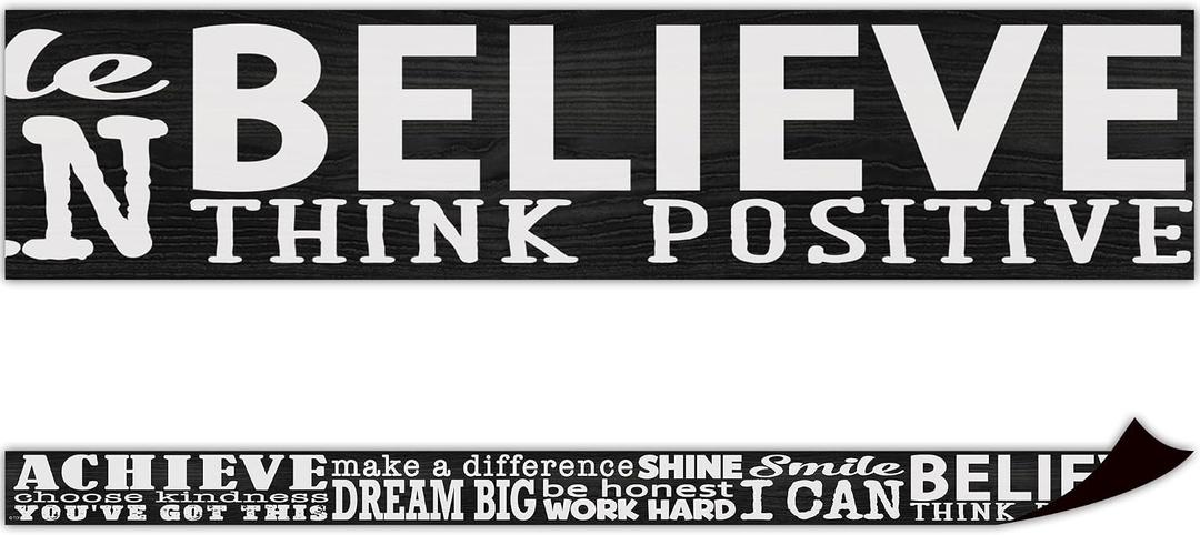 Teacher Created Resources Modern Farmhouse Positive Sayings Magnetic Border (TCR77566)