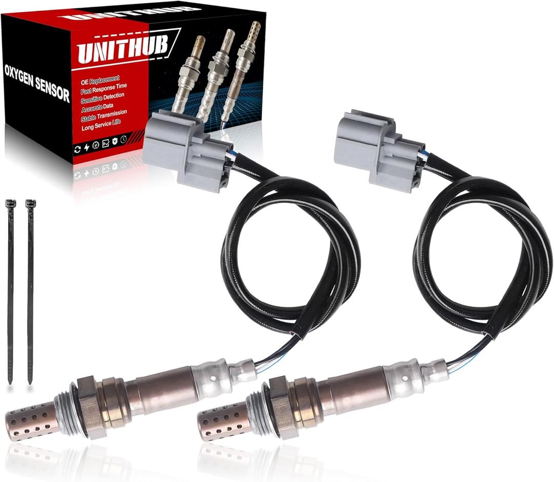 Oxygen Sensor Upstream Downstream 2344099 13256 Compatible for Honda Accord Civic CRV Odyssey Pilot Ridgeline Compatible for Acura MDX RL TL 1996-2010 (Set of 2)