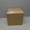 Rustic Distressed Large Ceramic Vase, 8.6 inch Terracotta Pottery Tall Decorative Vases, Concrete Vases Clay Stone Antique Big Vase for Home Decor (Round 8.6 in X 8 in) (Brown+white-a)