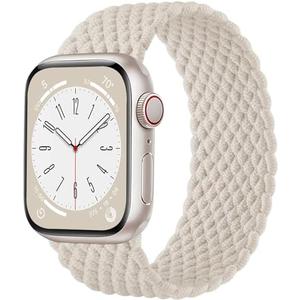 Zedoli Braided Solo Loop Compatible with Apple Watch Band 38mm 40mm 41mm 42mm 44mm 45mm 46mm 49mm Women Men,Stretchy Nylon Sport Elastic Strap for iWatch Series 10 9 8 7 6 5 4 3 2 1 SE Ultra/Ultra 2