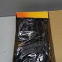 Flexi Hose Lightweight Expandable Garden Hose, 75FT -Retractable Garden Hose, Water Hose - No-Kink Flexibility, 3/4 Inch Solid Brass Fittings and Double Latex Core (Black)