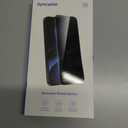 SYNCWIRE Privacy Screen Protector for iPhone 15 6.1''[2-Pack], Unbreakable True 28 Anti Spy Tempered Glass Saver Black [Easy Installation Frame] [9H Hardness] [Bubble Free] [Sensitive Touch]