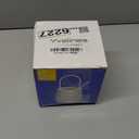 15-Stage Bath Water Filter for Tub Faucet, Yvelines 7500 Gallons Bathtub Filter Softens Hard Water & Removes Chlorine for Healthier Skin & Hair, BPA-Free (White)