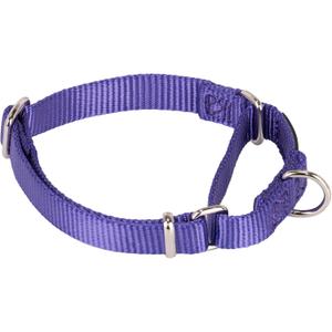 Hyhug Martingale Collar for Dogs Small Purple |Escape - Proof Heavy Duty Nylon Durable No Buckle, Ideal for Training & Daily Walks (Ultra violet)