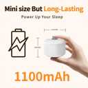 Soothing Sounds White Noise Machine Portable Sleep Machines with 30 Relaxing Sounds 12 Color Options 5 Adjustable Brightness 32 Volume Levels 4 Timer for Baby and Adult Perfect for Home Travel Office