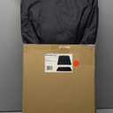 Front and Rear Sunshades (2pcs) 2-in1 Single Layer Design Glass Roof Sunshade Mesh Covers w/ Coated UV-Reflective Layer for Rivian R1S 2022+