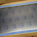 12x24 Panoramic Frame for Photos and Art, Suede Sky Blue, 1 Pack, 12 x 24 in