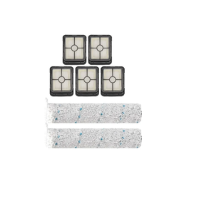 Main Brush HEPA Filter. Compatible for Bissell Crosswave Cordless Max 255, (6 Piece)