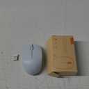 Wireless Mouse, 2.4G Noiseless Mouse with USB Receiver - seenda Portable Computer Mice for PC, Tablet, Laptop with Windows System (Light Blue)