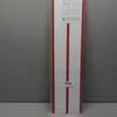Self Adhesive Door Kick Plate 32 inches Acrylic Decorative Plates Pets Scratches Protector for Stick On 32 inches Doors, 1/10 inch Thickness 8"x 32" White