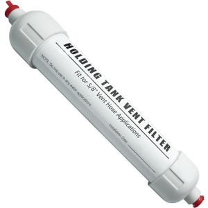 Boat Holding Tank Vent Filter fits 5/8" Vent Hose Applications, Vent Filter for Holding Tanks Compatible with Dometic, Sealand, Sanigard, Trionic 5/8" Vent Hose Filters