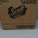 Scott 1000 Toilet Paper, 32 Rolls, Septic-Safe, 1-Ply Toilet Tissue , White