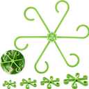 32pcs Plant Support for Indoor Plants,Plant Stem Support, Plastic Reusable Plant Support Clips Indoor Plants Accessories