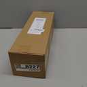 2 Pack Heavy Duty Curtain Rods for Windows 48 to 84 Inch, 1 Inch Black Adjustable Curtain Rod Set with Easy Installation and Modern Design (A1,Black,30-90",2Pack)