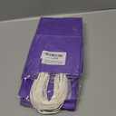 SUNCOLOR 24-Pack Purple Gift Bags with Handles  8" Goodie Bags for Party Favor Bags, Birthdays, Weddings & Special Occasions (Purple)