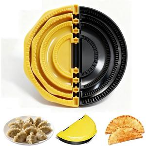 4-in-1 Tortilla Sealer, Tacos Tortilla Crimper Maker, Adjustable Size, For 6"-10" Crust, Make Sealed Quesadillas,Tacos, Burritos, Sandwich & More, BPA-Free, Dishwasher Safe (4 in 1)