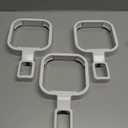 3Pack Wall Mount Holder for eero Pro 6e/6 Mesh Wi-Fi System, Outlet Wall Mount Stand Bracket for eero Pro 6e tri-Band Mesh, Wire Organizer