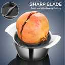 NUOBESTY 304 Stainless Steel Pomegranate Deseeder Tool with Wooden Hammer, Metal Fruit Seed Remover Peeler Set with Bowl, Kitchen Cutter Gadget for Quick Arils Extraction & Separator