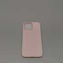 ORNARTO Compatible with iPhone 16 Pro Max Case 6.9", Slim Liquid Silicone 3 Layers Soft Gel Rubber Shockproof Protective Cover with Anti-Scratch Microfiber Lining-Chalk Pink