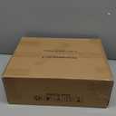 GYIIYUO 2 Drawer File Cabinet with 24'' Extended Desktop, Mobile Filing Cabinet, Rolling File Cabinet with Side Bag, Fabric Drawer, Fits A4/Letter Size, Printer Stand Home Office, Light Brown