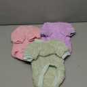 Dog Sweater, 3 Pack Dog Sweaters for Small Medium Dogs or Cat, Warm Soft Flannel Pet Clothes for Dogs Girl or Boy, Dog Shirt Coat Jacket (Medium, Pink+Purple+Light Green)