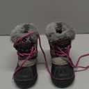  LONDON FOG Girls Toddler Tottenham Cold Weather Snow Boot, Toodler7 (Grey/Pink,)