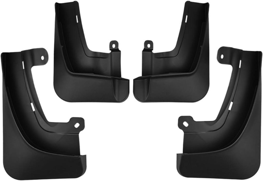 Mud Flaps for Tesla Model X 2023, 4Pcs Front Rear Mudguards Splash Guard W/Clips