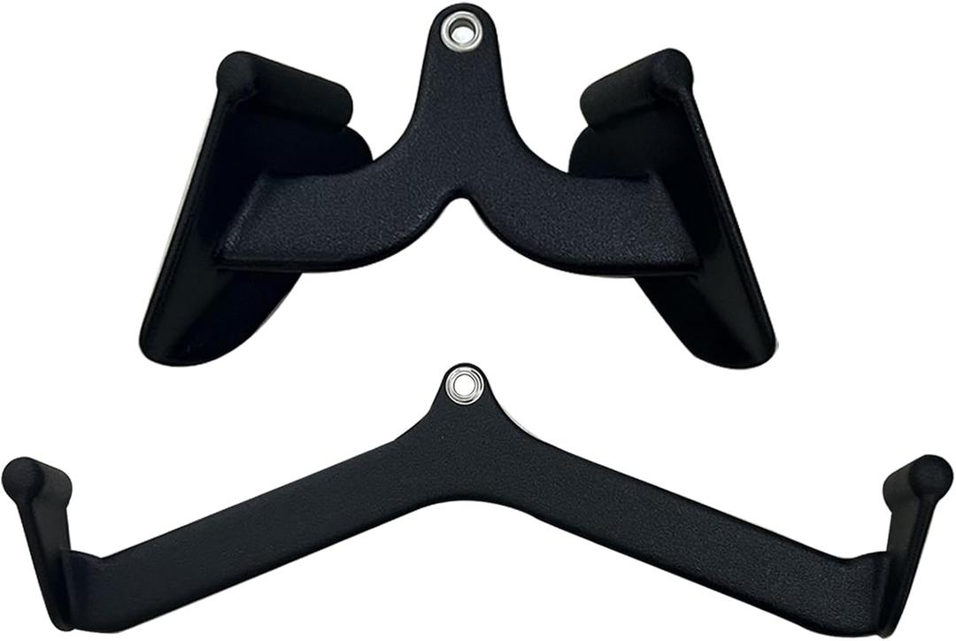 LAT Pulldown Attachments, LAT Bar Cable Machine Attachment,T-bar V-bar, LAT Pull Down Bars, Back Tricep Bar Strength Training Handle for Home Gym Fitness