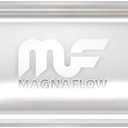 MagnaFlow Performance Exhaust Muffler 12229: 3"/3" Inlet/Outlet, 5x8x14" Oval, Stainless Steel, Satin Finish