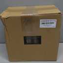 Goodluck 100PCS White and Silver Plastic Plates – 10.25” Heavy Duty Disposable Dinner Plates & Party Plates for Weddings, Parties, Events – Elegant, Sturdy