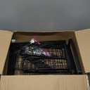 19"- 30" Expandable Hanging Pot Rack, 2 Tier Heavy Duty Wall Mounted Pots and Pans Organizer with 10 Hooks and 5 Pot Lid Holders, Pot Hanger Shelf for Kitchen Cookware Utensils Organizers and Storage