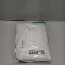 BTTN Extra Long Fabric Shower Curtain - 84 Inches Long Linen Textured Heavy Duty Cloth Shower Curtain Set with 12 Plastic Hooks, Large Hotel Luxury Polyester Bath Curtains for Bathroom(72"x84", White)