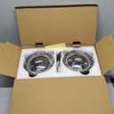 JL/JT 9 Inch LED Headlights with Halo DRL & Turn Signal Round for Je-ep 2018-2024 Wrangler Gladiator JL JLU Unlimited Sport Rubicon Sahara 9" DOT Headlight Integrated DRL Turn Signal Halo Ring