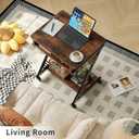 ALISENED Small Computer Desk with Keyboard Tray, Compact Desk for Bedroom, 23.6*18.9*29.5 inches