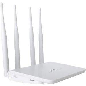 4G LTE CPE Unlocked 4G Wireless WiFi Router with SIM Card Slot-300Mbps WiFi Hotspot RouterSupport T-Mobile and ATT (4 Antenna)