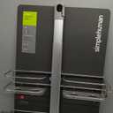 simplehuman Adjustable and Extendable Shower Caddy XL, Stainless Steel and Anodized Aluminum