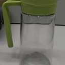 16oz/470ml Glass Olive Oil Sprayer for Cooking - 2 in 1 Olive Oil Dispenser for Kitchen Gadgets, Air Fryer, Salad, and BBQ (Green)