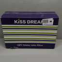 Talalay Latex Pillow, Soft Natural Latex Foam Pillow for Sleeping, Bed Pillow for Back, Side and Stomach Sleeperswith Removable Cotton Cover, Helps Relieve Shoulder and Neck Pain (Queen (Soft))