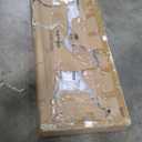 2 Pcs 7 x 64 Inch Entry Door Frame Only Replacement Kit for 1" Glass (Glass Not Included), 1 Lite Exterior Front Door Window Frame Replacement (Rectangle)