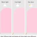 Spandex Fitted Wedding Arch Cover 6.6FT Pink Arch Backdrop Cover, Round Top Chiara Backdrop Stand Covers for Wedding Birthday Party Baby Shower Banquet Arch Decoration (Pink, 6.6FT)