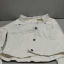 Wrangler Authentics Women's Stretch Denim Jacket, Off-White, X-Large
