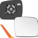 Passenger Side Mirror Replacement for Land Rover Discovery 4 2010-2014, Freelander 2 2011-2015, Right Side Mirrors Replacement Glass Land Rover LR4 LR2