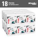Wypall PowerClean L40 Cloths Extra Absorbent Wipes (05701), Quarterfold, Bulk Paper Wipers, White (18 Packs of 56 Sheets, 1,008 Sheet Total), 12" x 12.5"