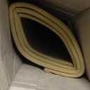 LEKEEPGO Door Mat Indoor Entrance, Indoor Door Mat, 32"x47", Light Brown, 2'8" X 3'11"