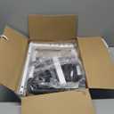 Bed Rails for Elderly Adults Safety - Adjustable Flat-Tube Design Bedrail for seniors with Storage Pocket and Non-Slip Handle for Getting in&out of Bed, hold up to 300LBs - Fits Twin Full Queen King