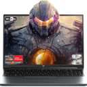Gaming Laptop, 16.0inch Laptop Computer with MD Ryzen 7 5825U(8C/16T, Up to 4.5GHz), 16GB RAM 512GB NVMe SSD Windows 11 Laptop, Radeon RX Vega 8 Graphics,WiFi 6, Backlit KB