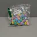 3pk Pastel Pom Pom Garland Easter Decorations Spring Home Decor Indoor Living Room Wall Classroom Xmas Tree, Cute Hanging Rainbow Colorful Felt Ball Garland Baby Shower Wedding Birthday Party Supplies