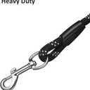 2 Pack Dog Leash for Dog Training 30FT Long, Dog Rope with Reflective Thread for Large Medium Small Dogs, Dog Tie-Out Cable Lead for Hunting, Camping&Backyard