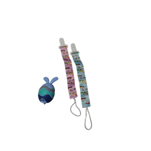 Baby Egg Teether Blue