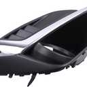 ApplianPar Front Left and Right Side Fog Light Cover Trim for Subaru Impreza 2015-2016